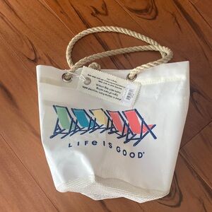 Sea Bag - beach tote, Life is Good